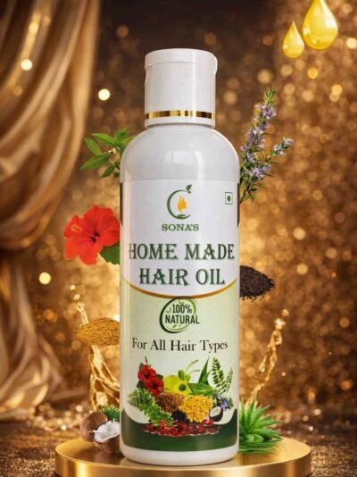 Best Herbal Hair Oil for Hair Growth & Hair Fall Control – Sona's Home Made Hair Oil